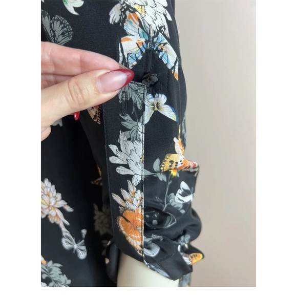 Kooples butterfly lace up shirt - Picture 6 of 9